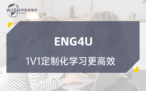 ENG4U课程1对1辅导班