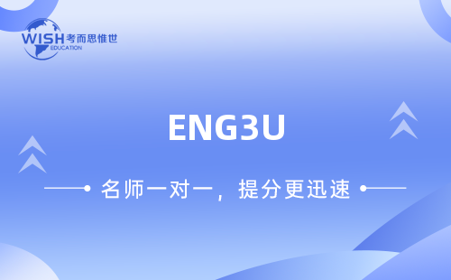 ENG3U课程1v1补习