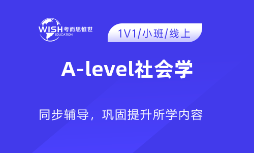 A-level社会学冲刺班火热报名中！