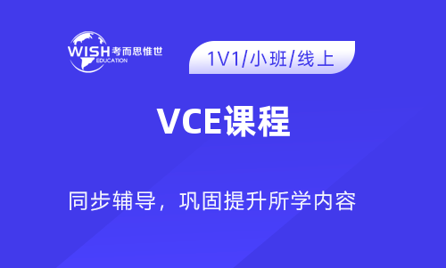 VCE辅导课程哪个比较好些？