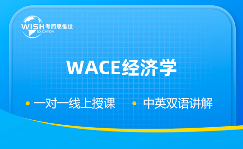 WACE经济学一对一补课费是多少？