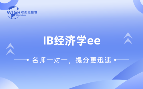 IB经济学EE选题及研究方法示例