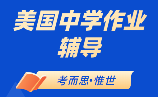 有没有可以辅导美国中学作业的？