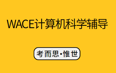 wace计算机科学学什么？