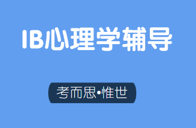 有没有学过IB心理学的给点备考建议？