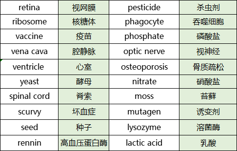 a-level生物专业术语清单整理-5