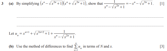 ALevel进阶数学考试真题