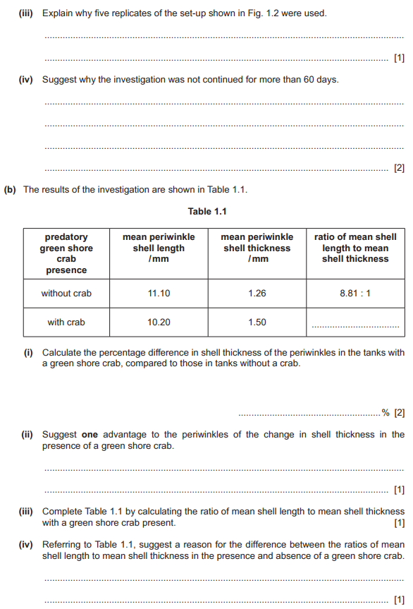 alevel海洋科学考试真题讲解