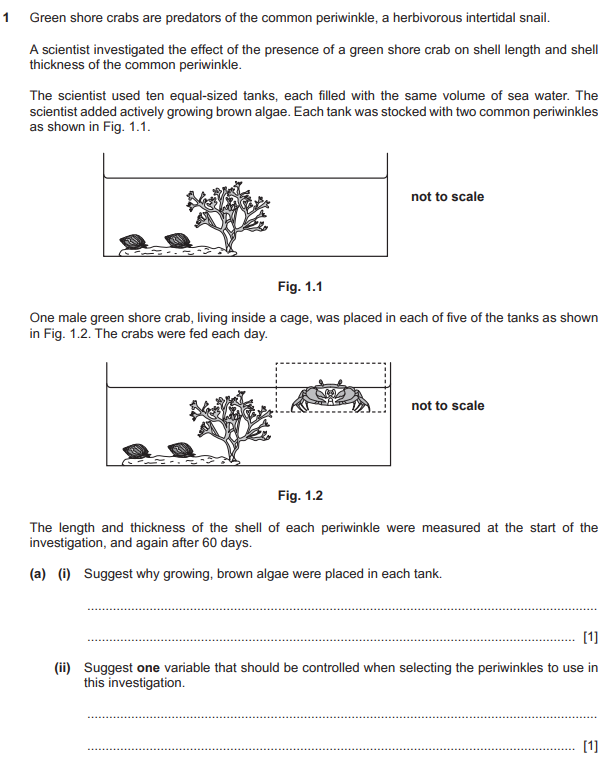 alevel海洋科学考试真题讲解