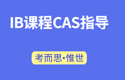 IB课程CAS project指导