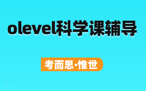 有没有可以辅导olevel科学课程的?