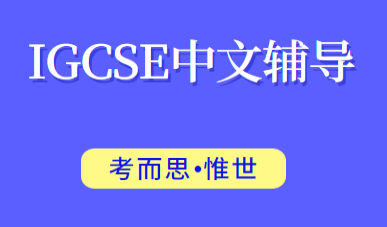 IGCSE中文第一语言考试辅导有没有?