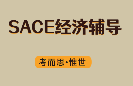 SACE经济辅导（SACE经济课程介绍）