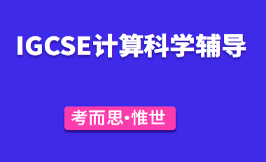 igcse计算机科学辅导有没有？