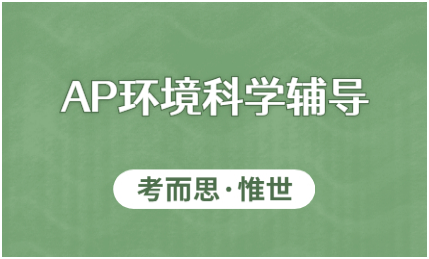 AP环境科学课程辅导哪家好？