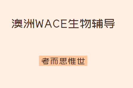 澳洲高中WACE生物教学大纲及考试方案