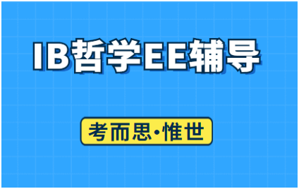 IB哲学EE有什么好的选题吗？