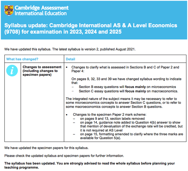 三年一变！2023年A-level考纲变化解读！