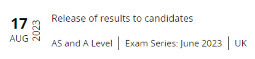 2023年各大考试局A-level成绩发布时间公布！