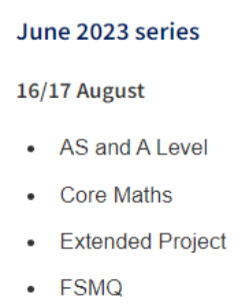 2023年A-level成绩查询时间是什么时候？