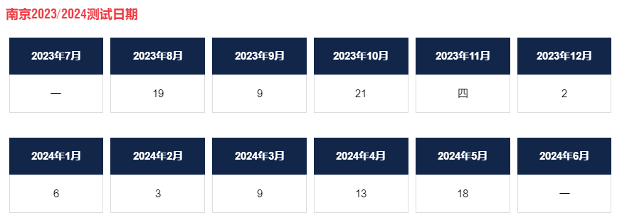 最新！2024年AEAS考试时间安排表发布！