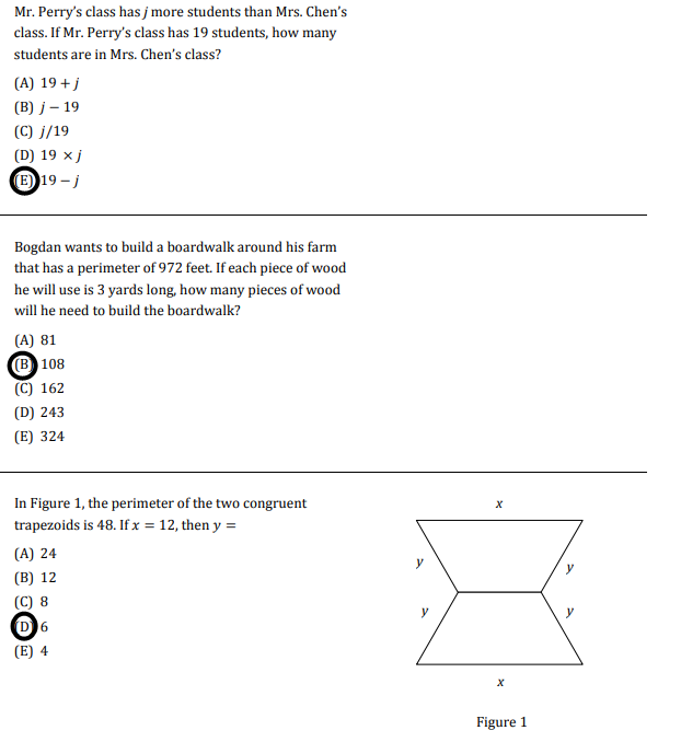 SSAT Upper Level数学考什么？