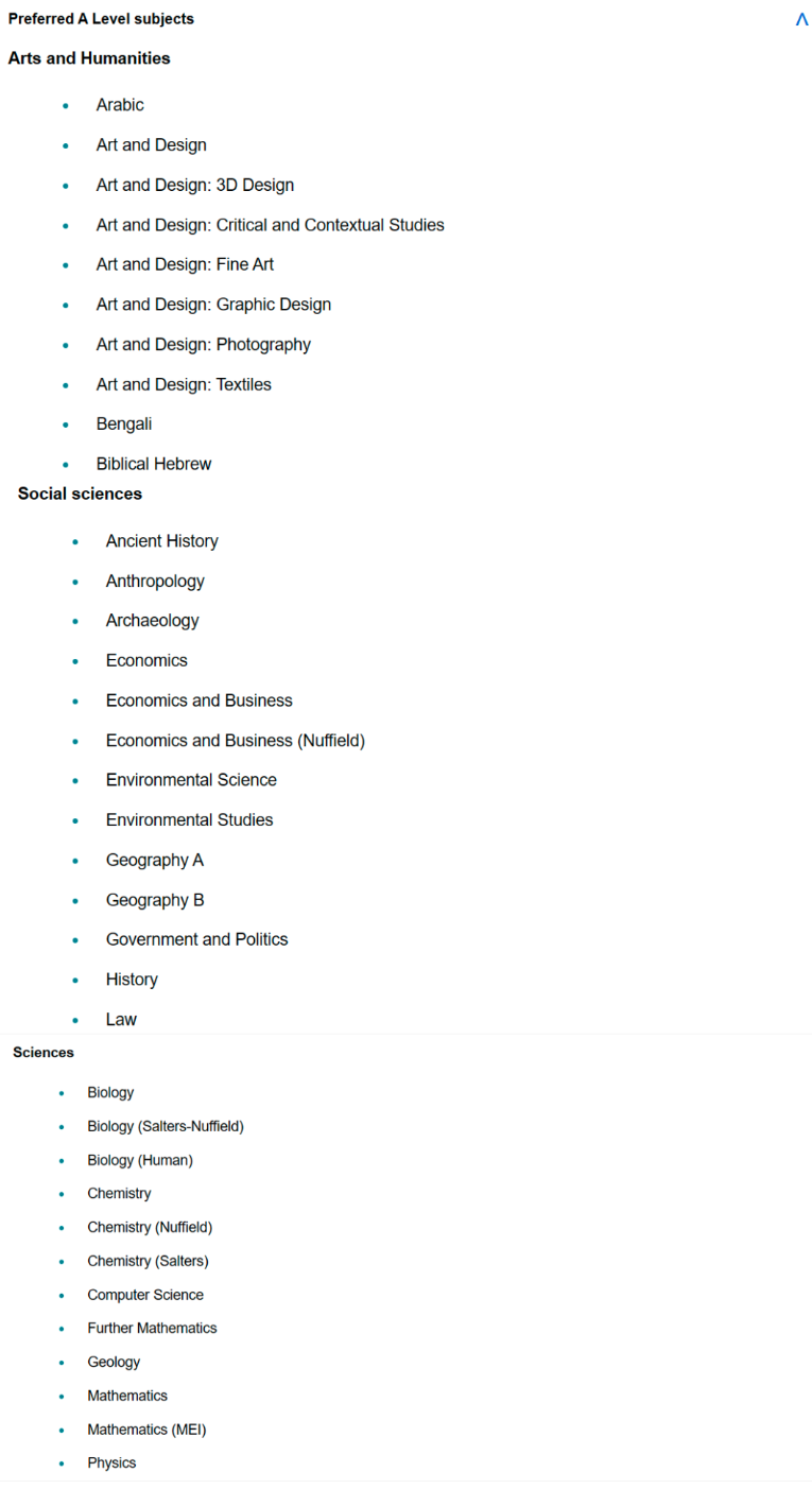 2024年英国G5名校A-level选课要求更新！