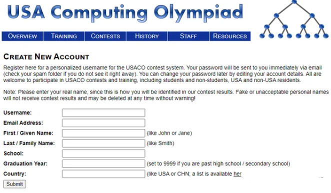 USACO竞赛如何报名？在哪报名？