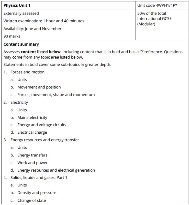 爱德思IGCSE物理‘模块化'考试将于2025年迎来首考！