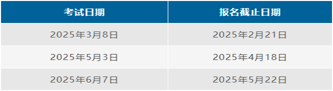 2025上半年SAT机考日期